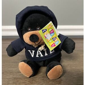 Creature Comforts Vail Bear Plush Toy Souvenir Stuffed Animal with Hoodie
